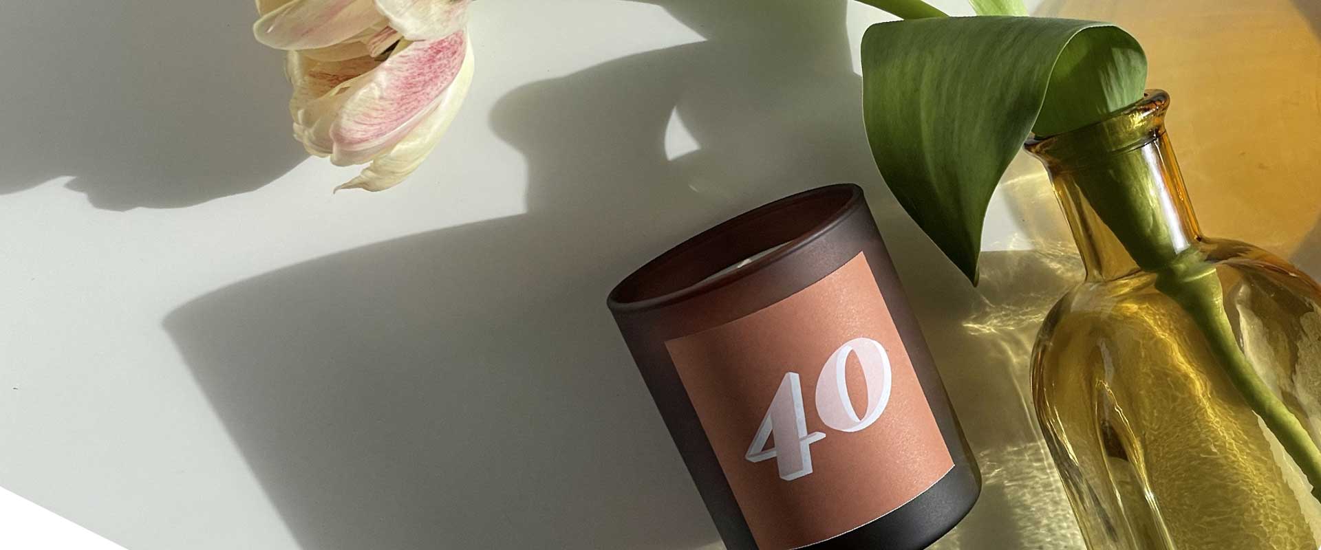 Personalised birthday gifts – refillable candles to celebrate them