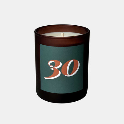 Milestone personalised candle