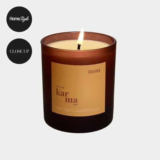 Nom uplifting candle for indulgence