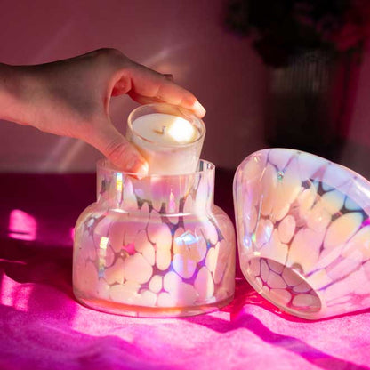 Dopamine Dream refillable candle lamp for dopamine decor lovers