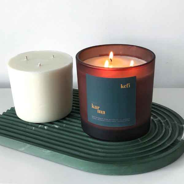 Mega 3-wick candle refill [750g]