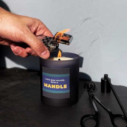 Mandle personalised candle