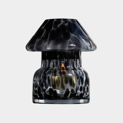 Nordic Noir refillable candle lamp set for minimalist decor fans